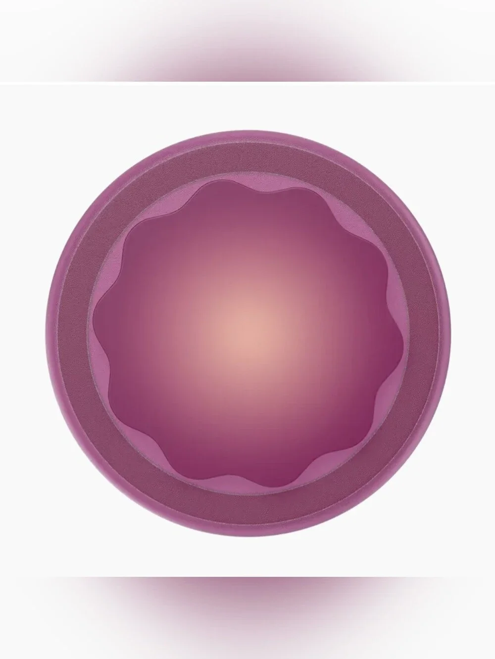 Popsocket - Molded Flower Red Wine MAGSAFE Round PopGrip